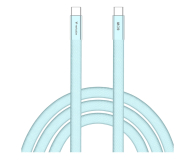 Verbatim SoftTouch USB-C to C cable 60W 120 cm - Blue - 1607297 - zdjęcie 1